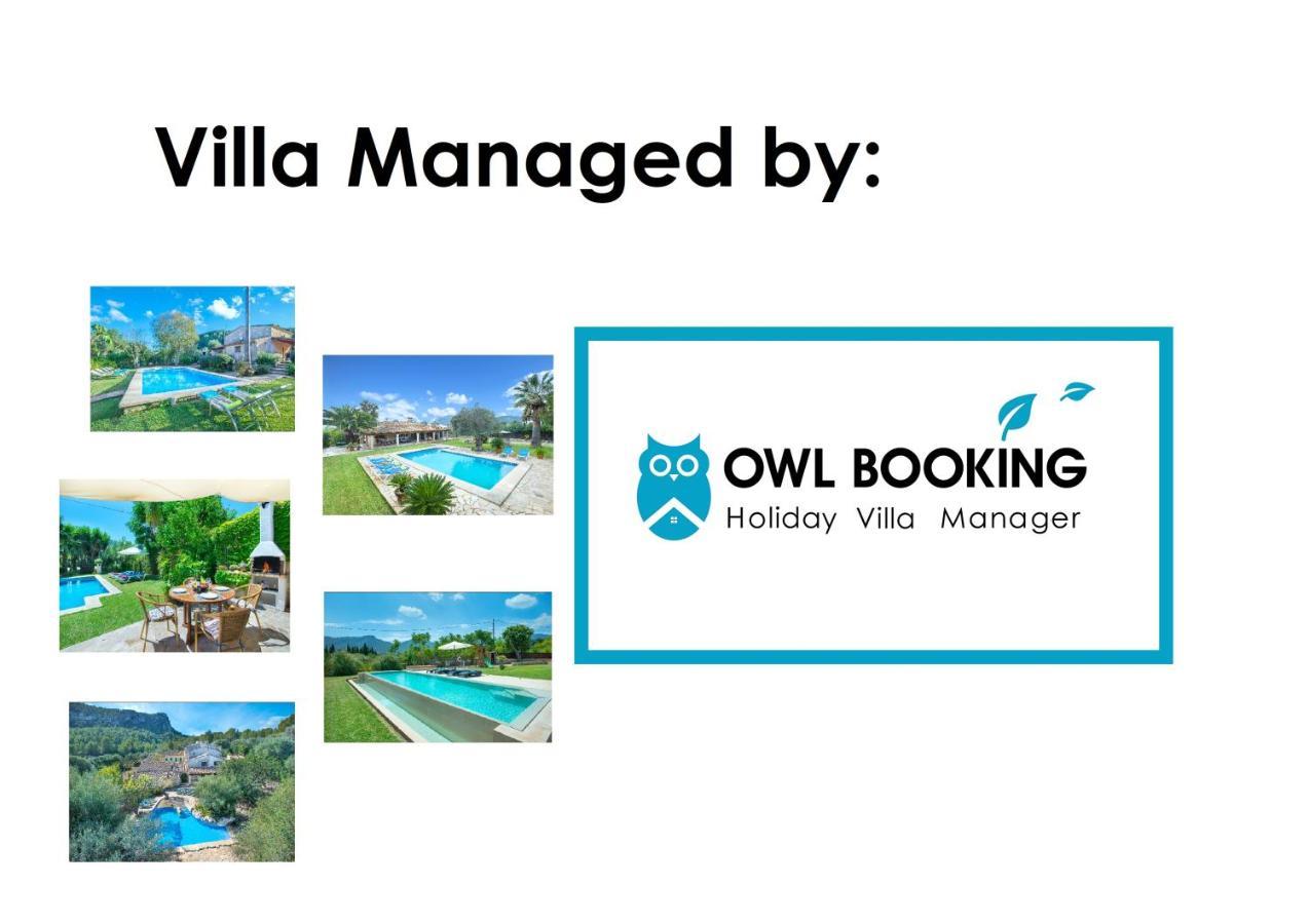 Owl Booking Villa March - 10 Min Walk To The Old Town Pollença Екстериор снимка